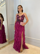 Imagem de Vestido Leticia Fucsia