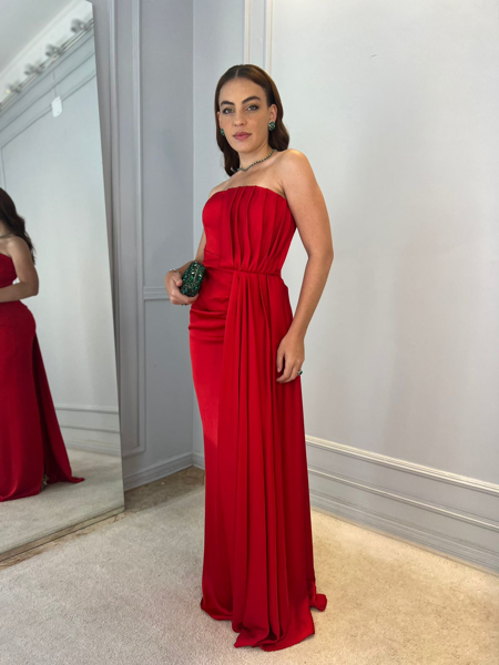 Imagem de Vestido Forbes Vermelho